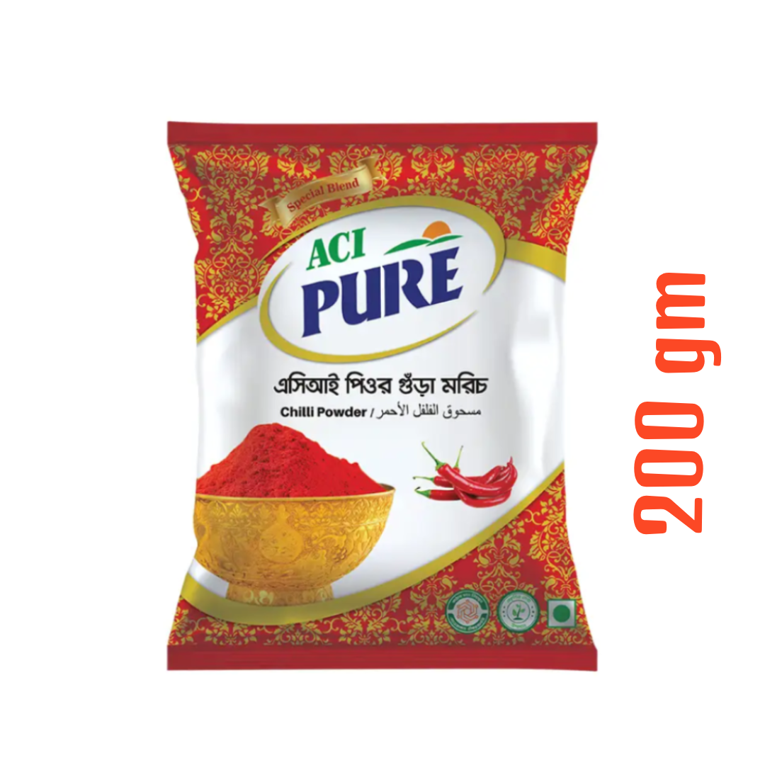 ACI Pure Chilli (Morich) Powder 200gm