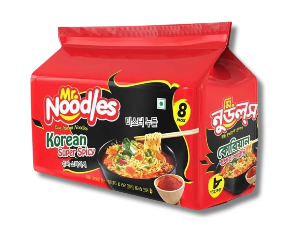 Mr. Noodles Korean Super Spicy 496 gm