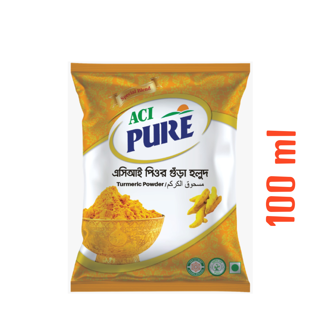 ACI Pure Turmeric (Holud) Powder 100gm