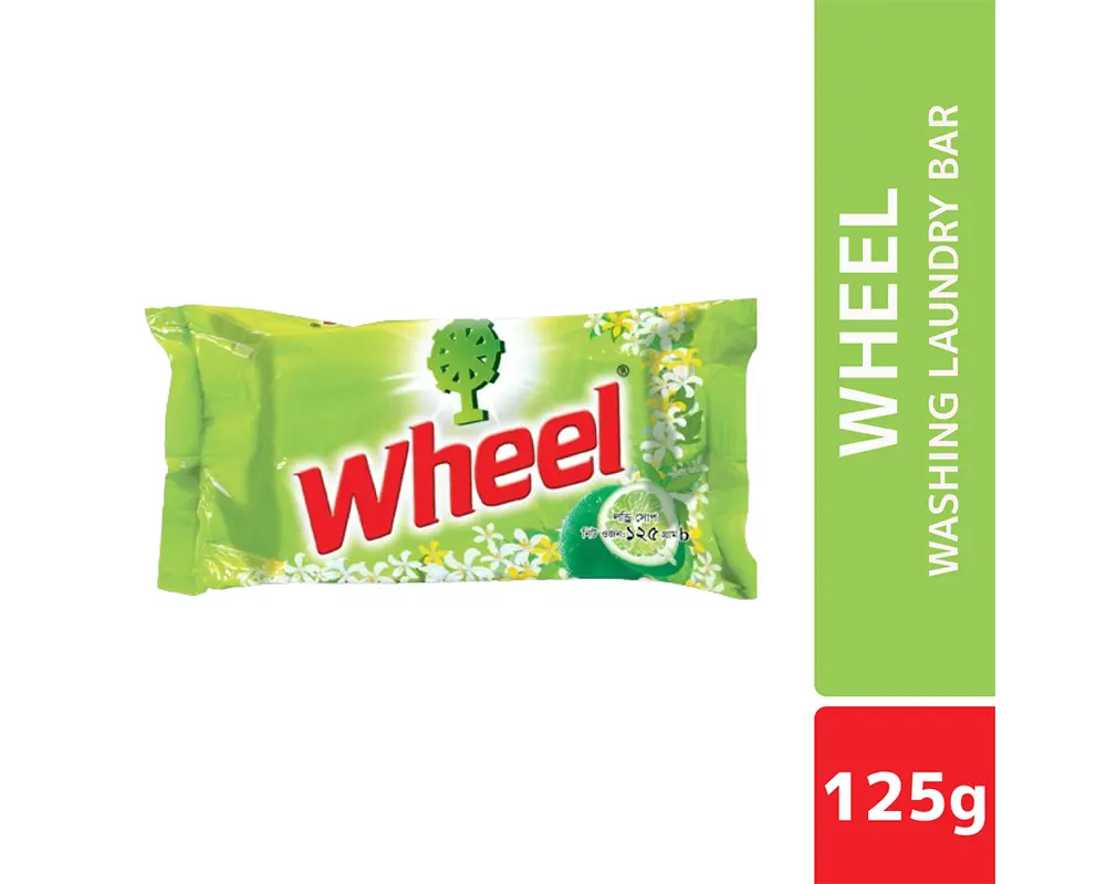 Wheel Laundry Soap 125gm