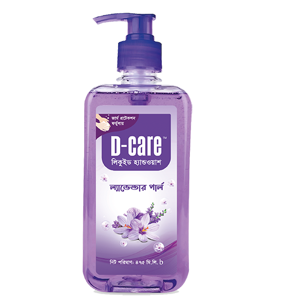 D-Care Hand Wash Lavender Pearl 475ml